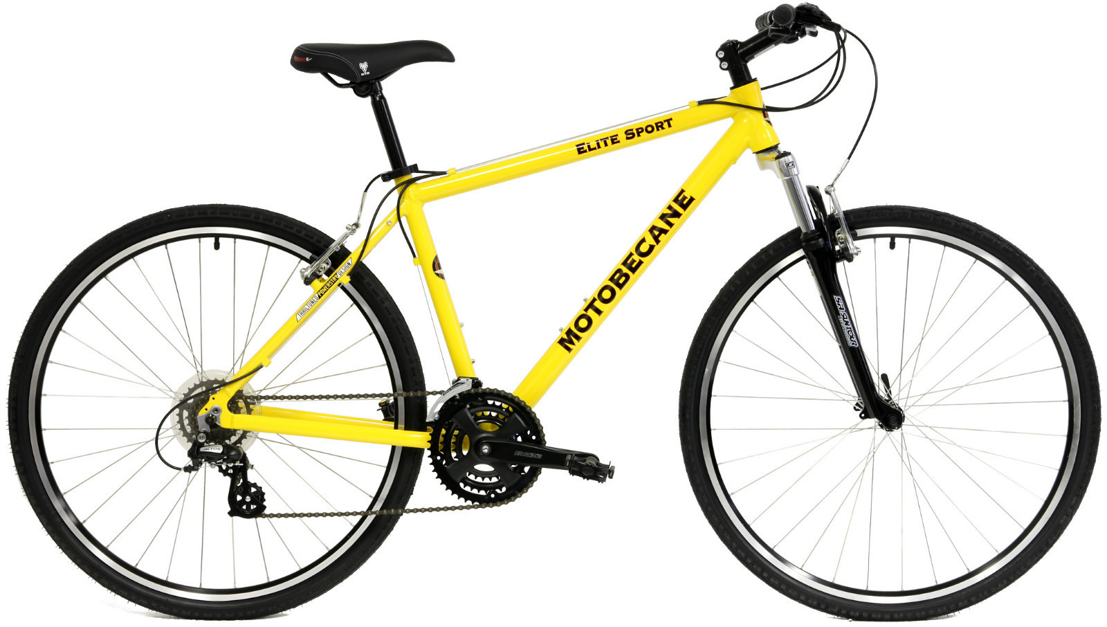 MOTOBECANE ELITE SPORT 23in YELLOW ADVENTURE HYBRI