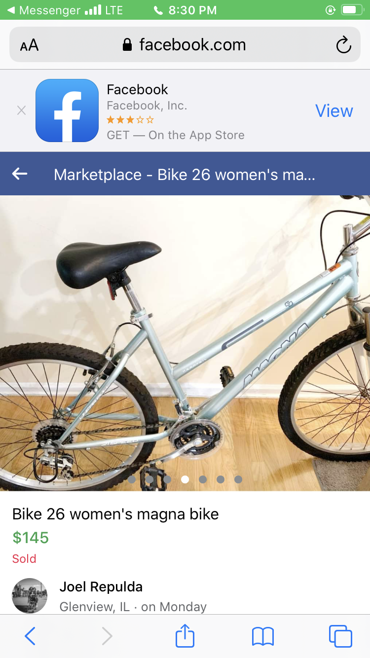Magna women’s bike 