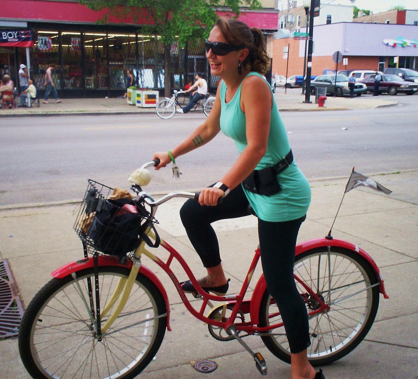 Red Schwinn Breeze
