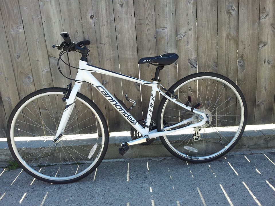Womens Cannondale quick 5 hybrid 