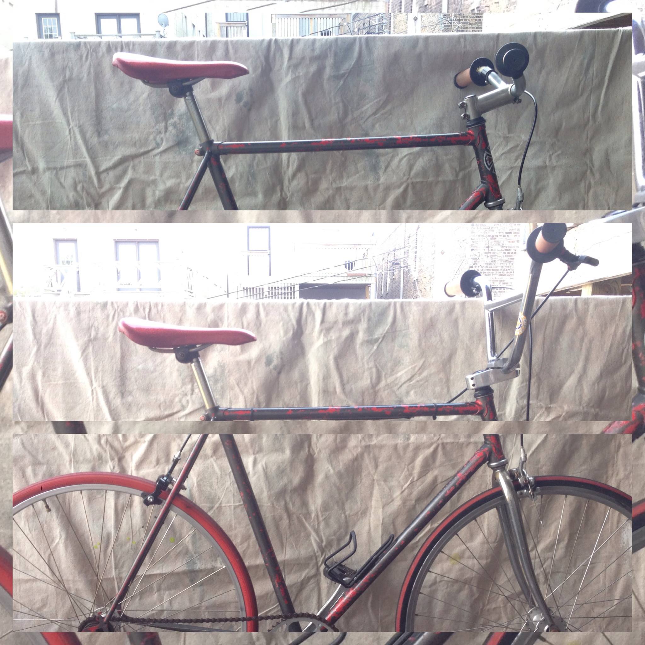 fuji road frame single speed