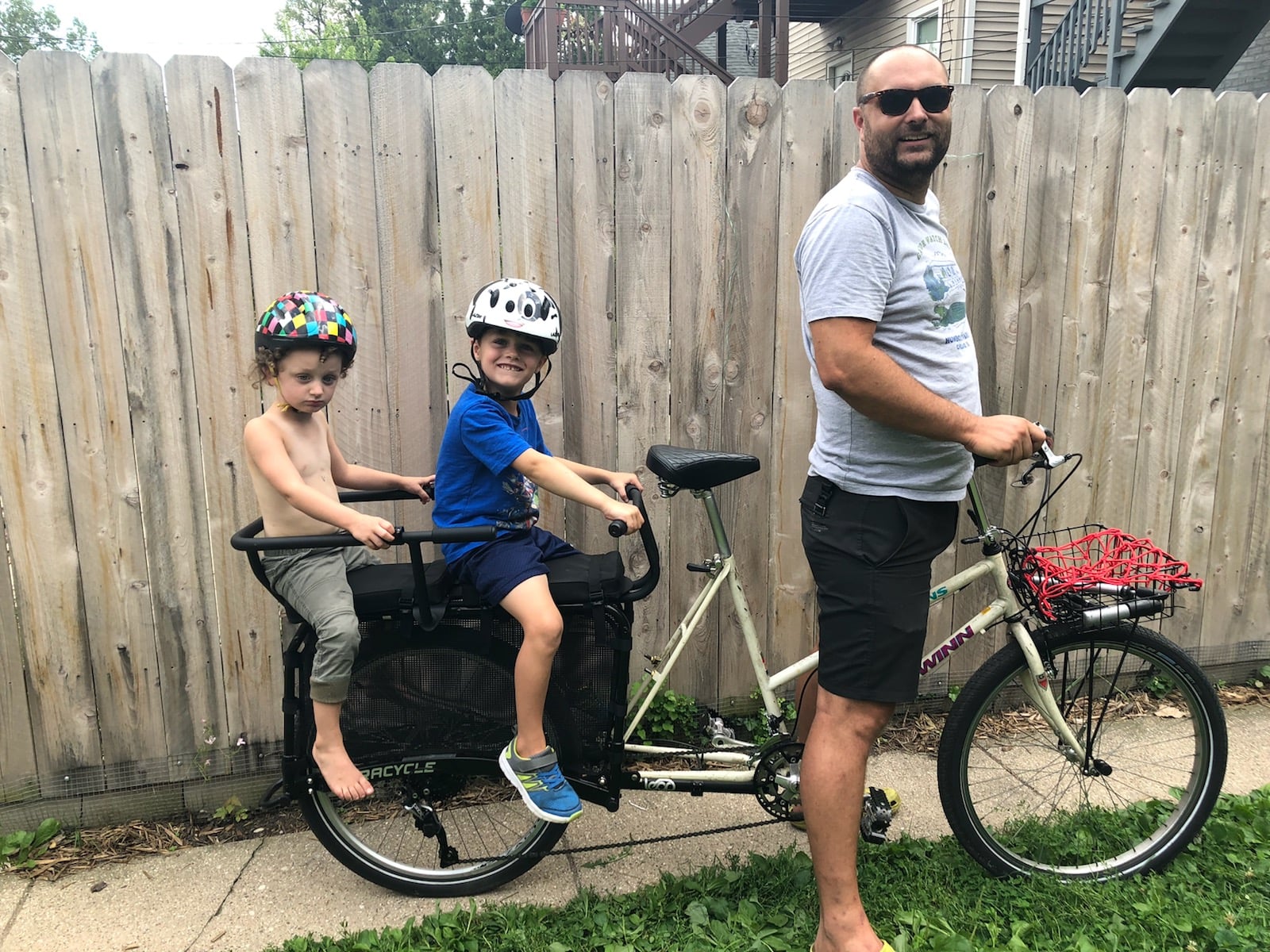 Schwinn High Plains with Xtracycle Leap attachment