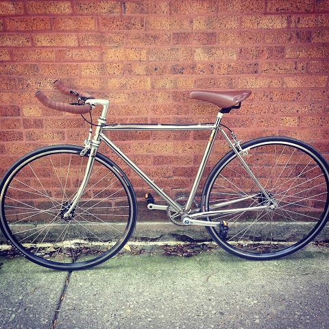 Vintage custom made Lotus bike