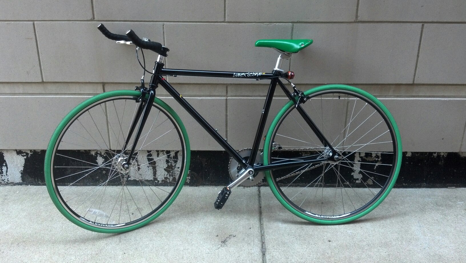 Black and Green Americano