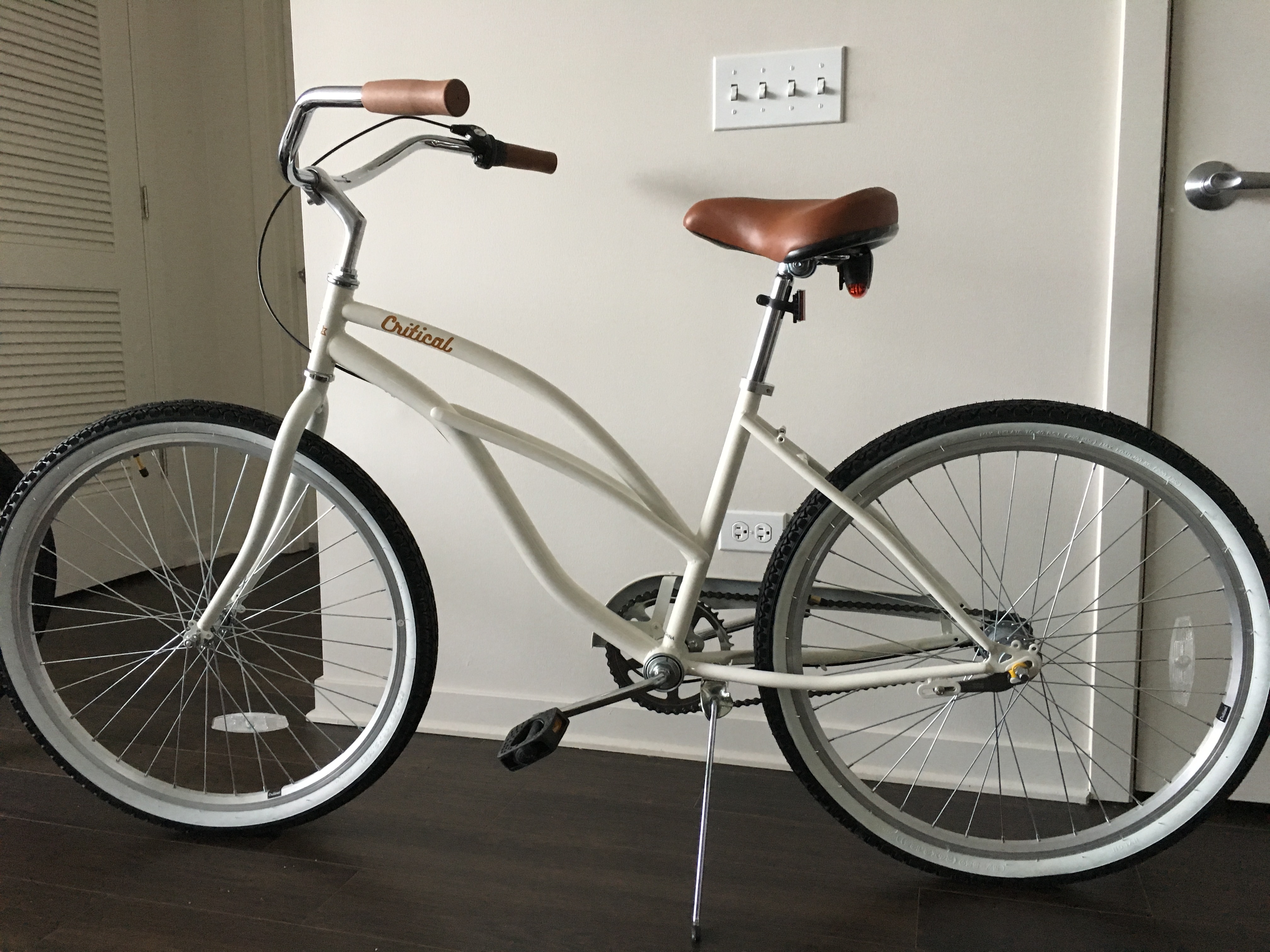 2018 Critical Cycles Chatham Beach Cruiser, 3-Speed Step-Thru, 26"