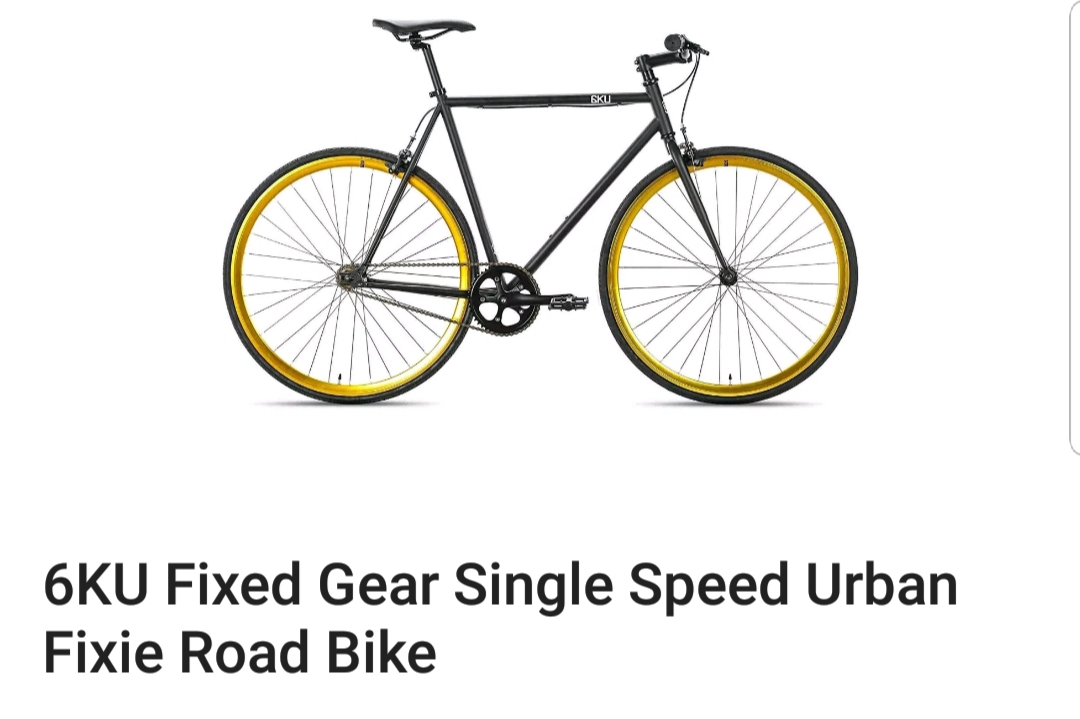 6KU Fixed gear single speed 
