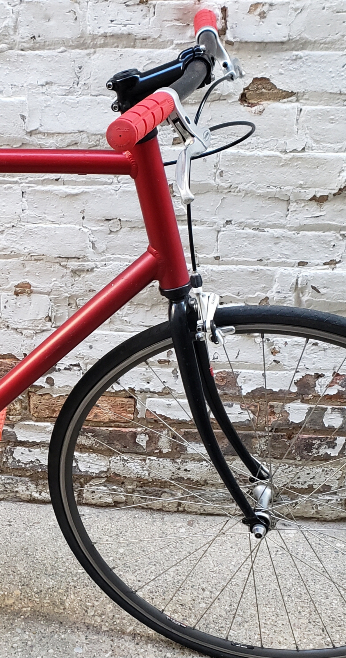 SE Bikes Draft Single Speed Fixie - Red - 60cm - No Logos Or Emblems 