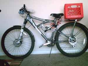 Mongoose Snare Full suspension MTB with Promax Disc Brakes!