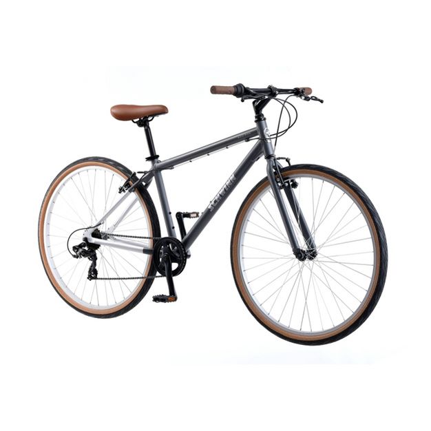 Schwinn Addison 700c/28" City Hybrid Bike - Gray