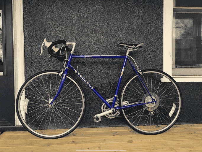 Vintage Peugeot Bordeaux Road Bike