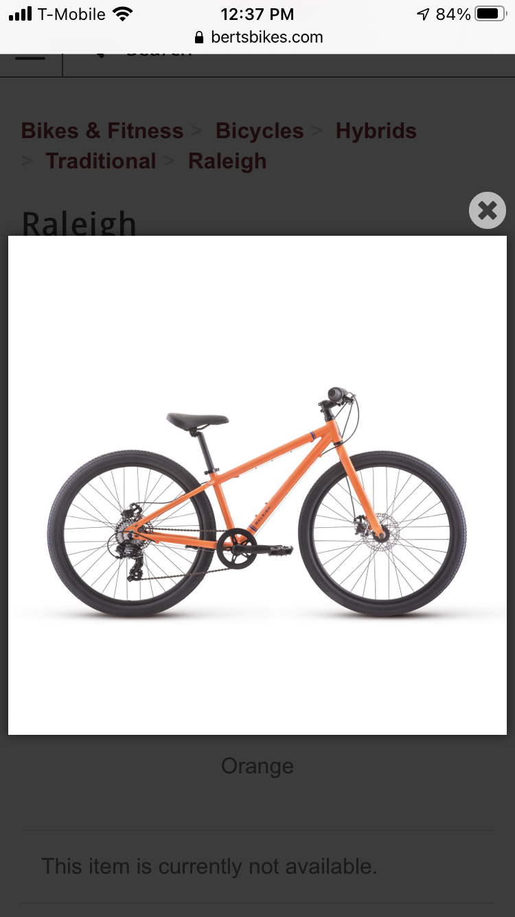 Raleigh Redeux