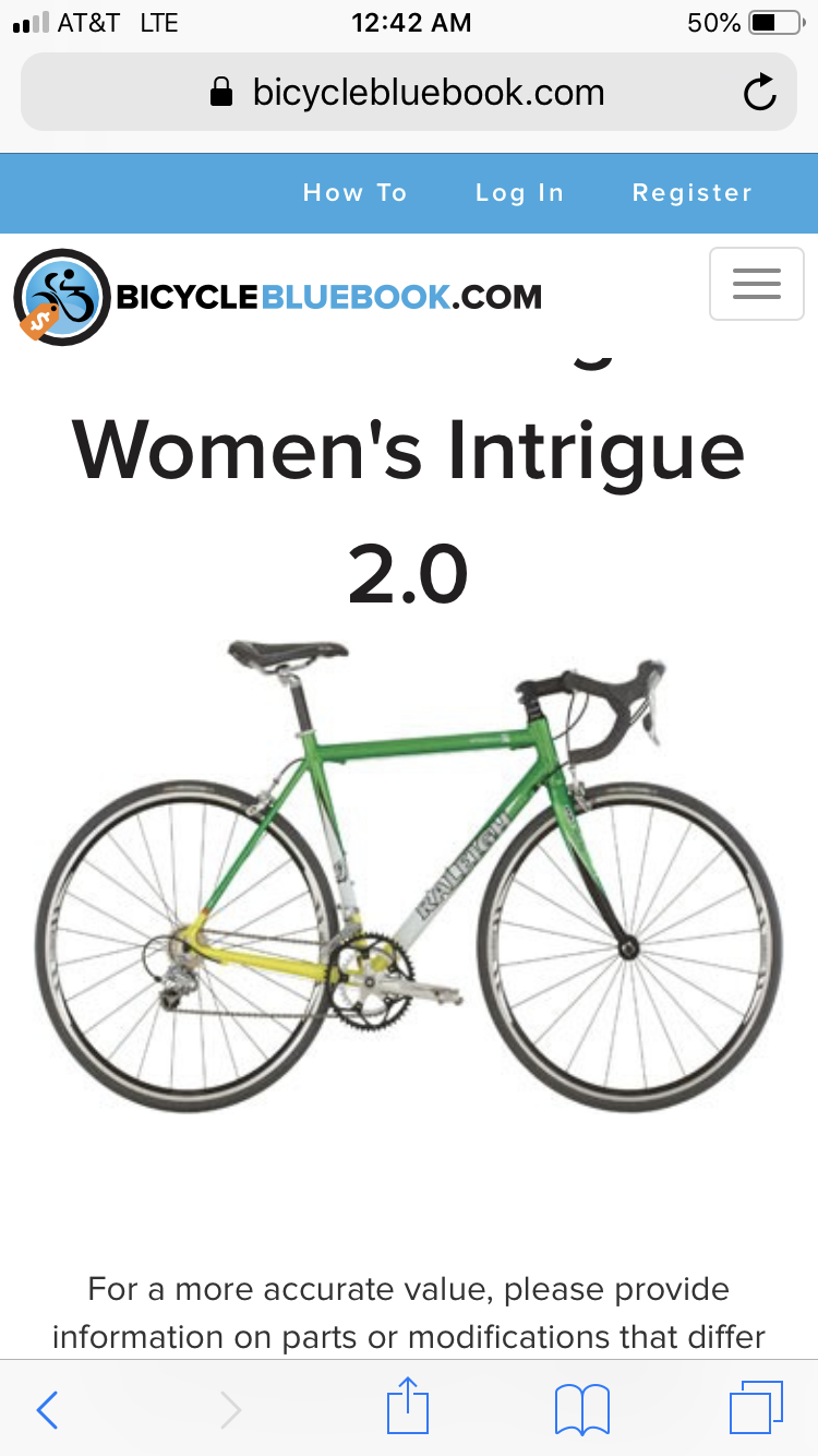 Raleigh Intrigue 2.0