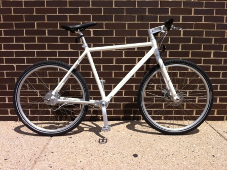 VERY UNIQUE 8 speed "BioMega" CPH chainless, drive-shaft bicycle