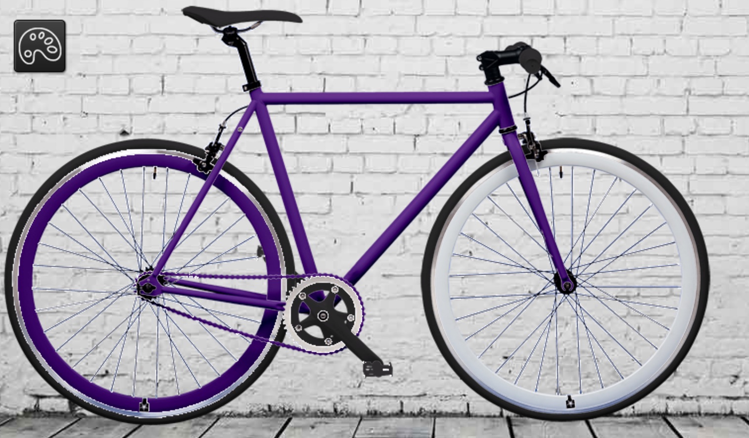 Bigshot Customer 52 CM Purple White