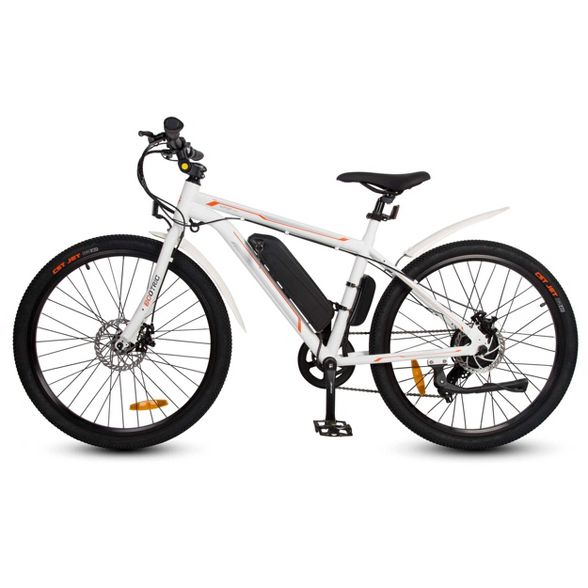 Ecotric Vortex 26" Electric Road Bike - White