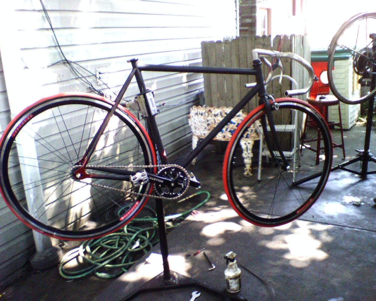 Black Fuji Track BIke