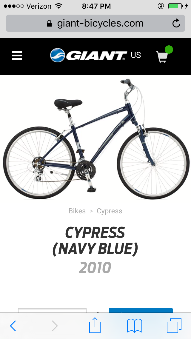 Giant, Cypress (2010)