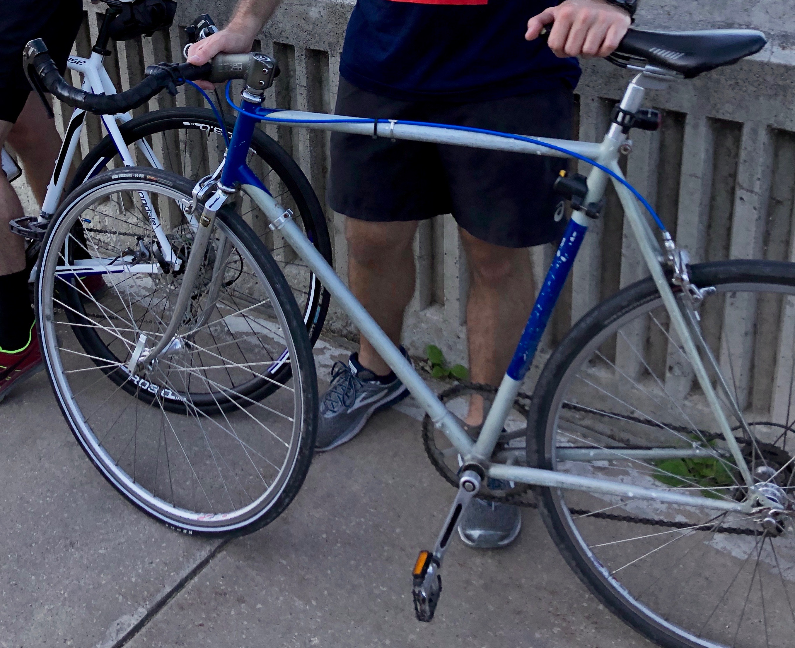 5 Speed Road Bike, uniquely built from spare parts 