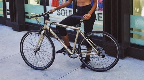 Gold Trek city bike
