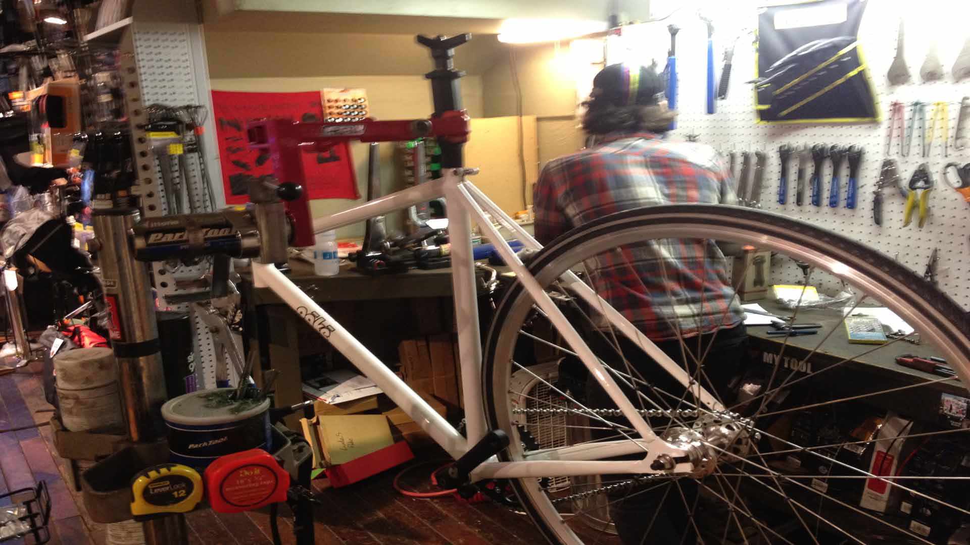 SINGLE SPEED-PAKE FRAME AND CRANK