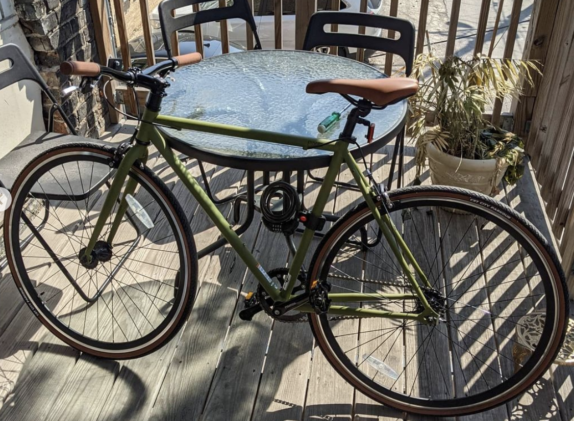 Fyxation Pixel Single Speed Olive Green