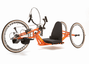 Topend  XLT Gold Handcycle 3 wheeled