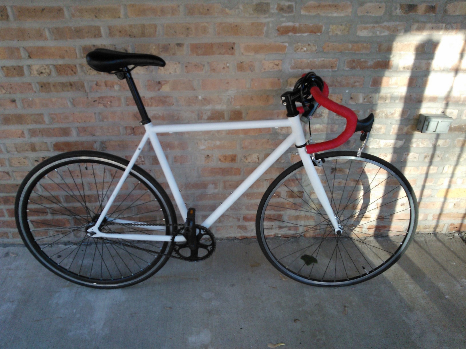 White Fixed Gear