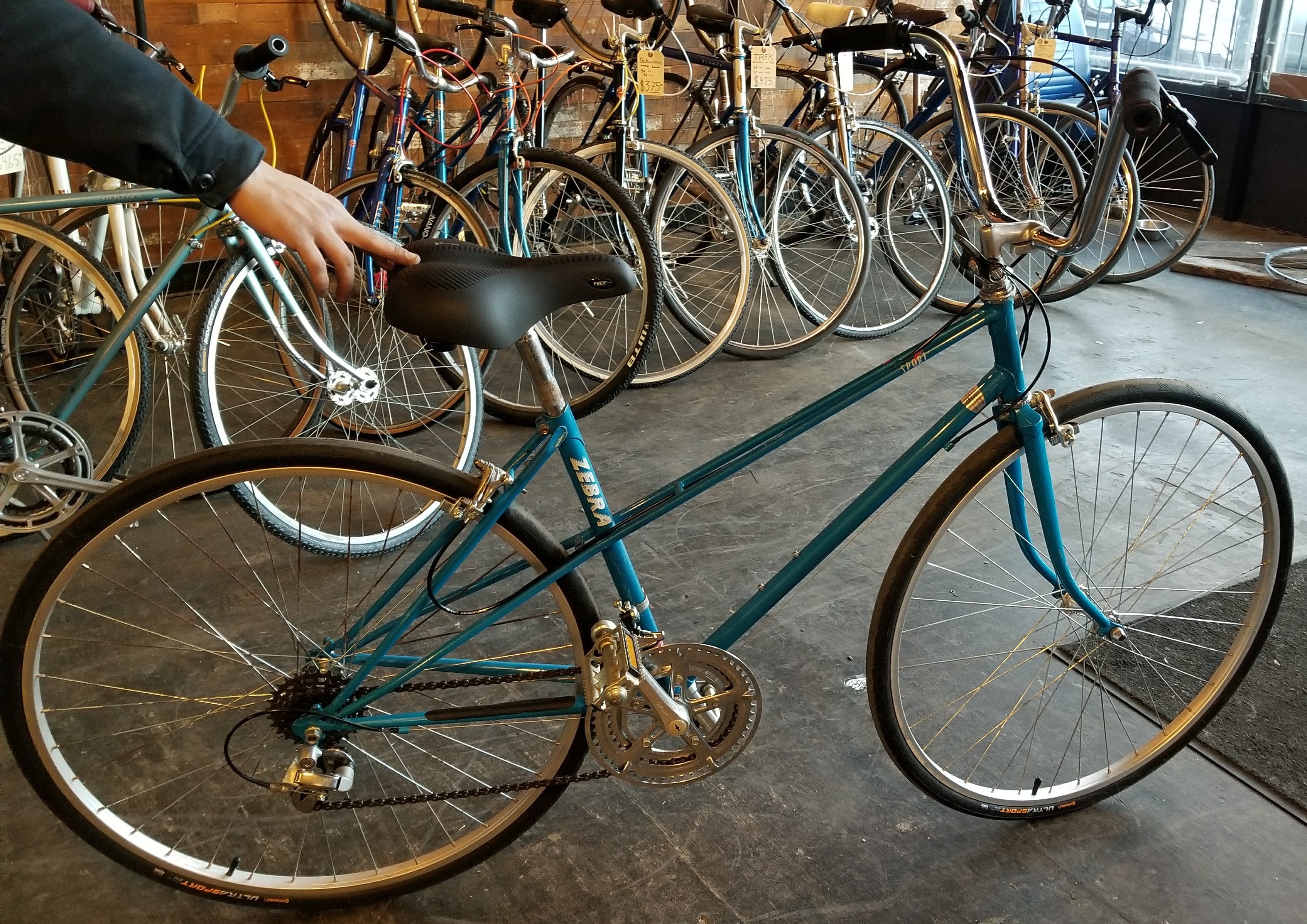Zebra (Japan) Commuter Bicycle -- no longer in production 