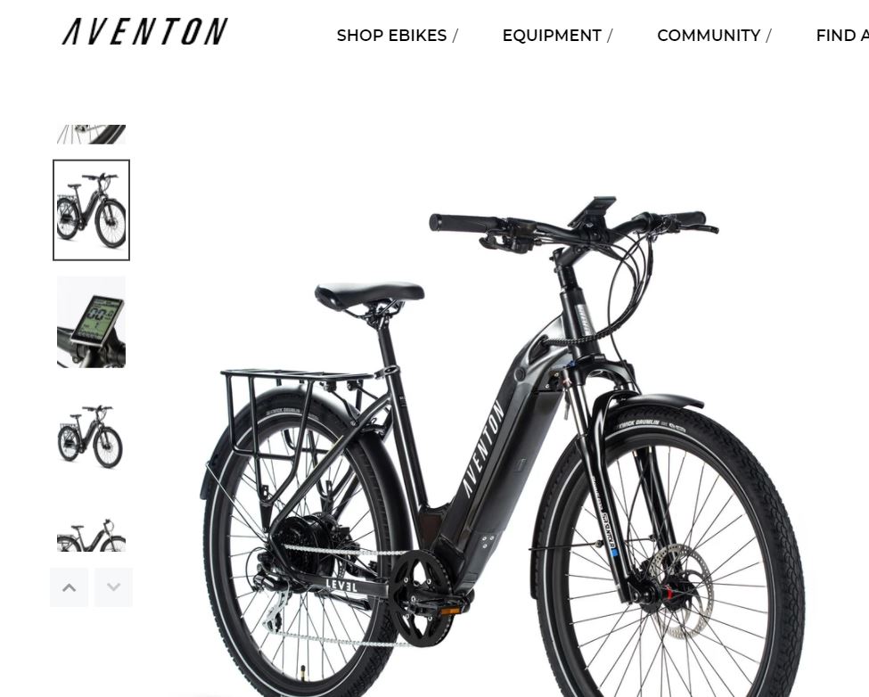 Aventon level Bike step thru