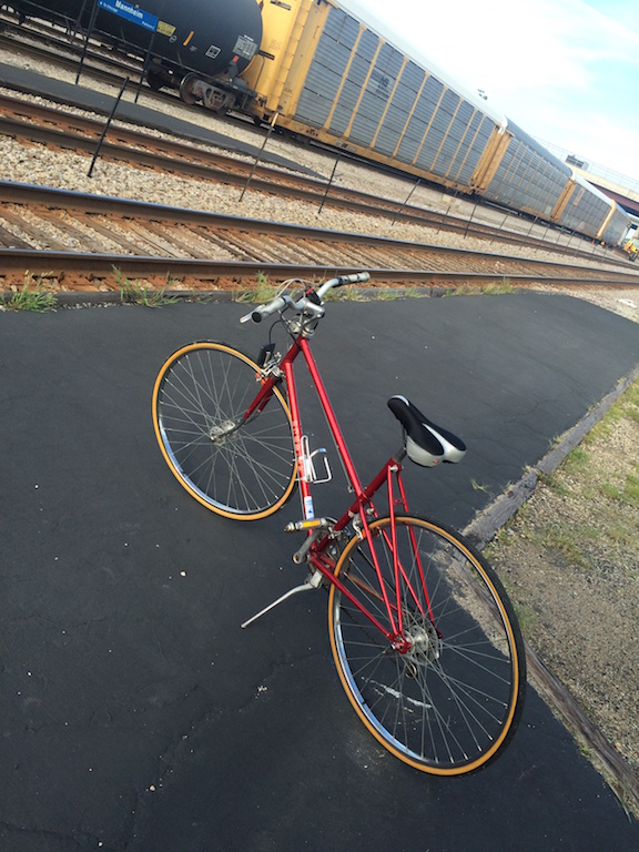 Vintage Schwinn - woman racin type