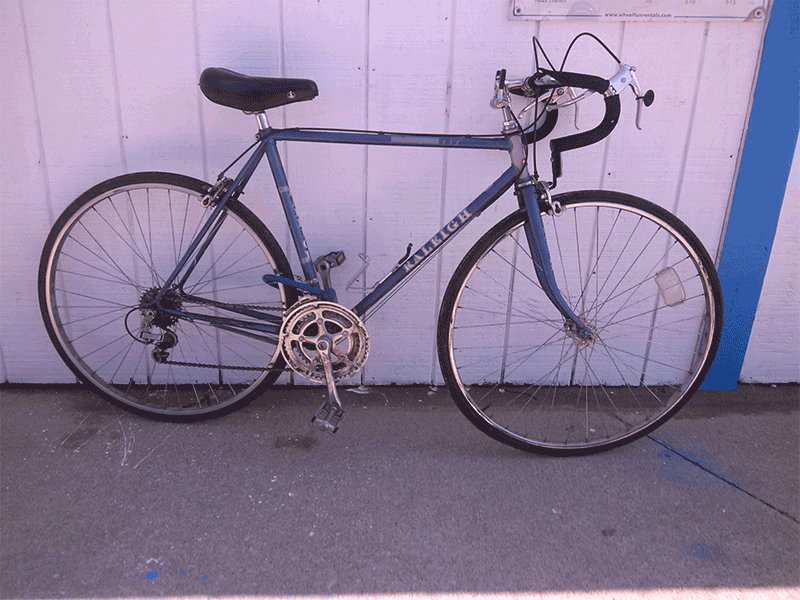 Raleigh road bike 