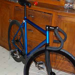 56cm Blue Pake Fixed Gear Track Bike