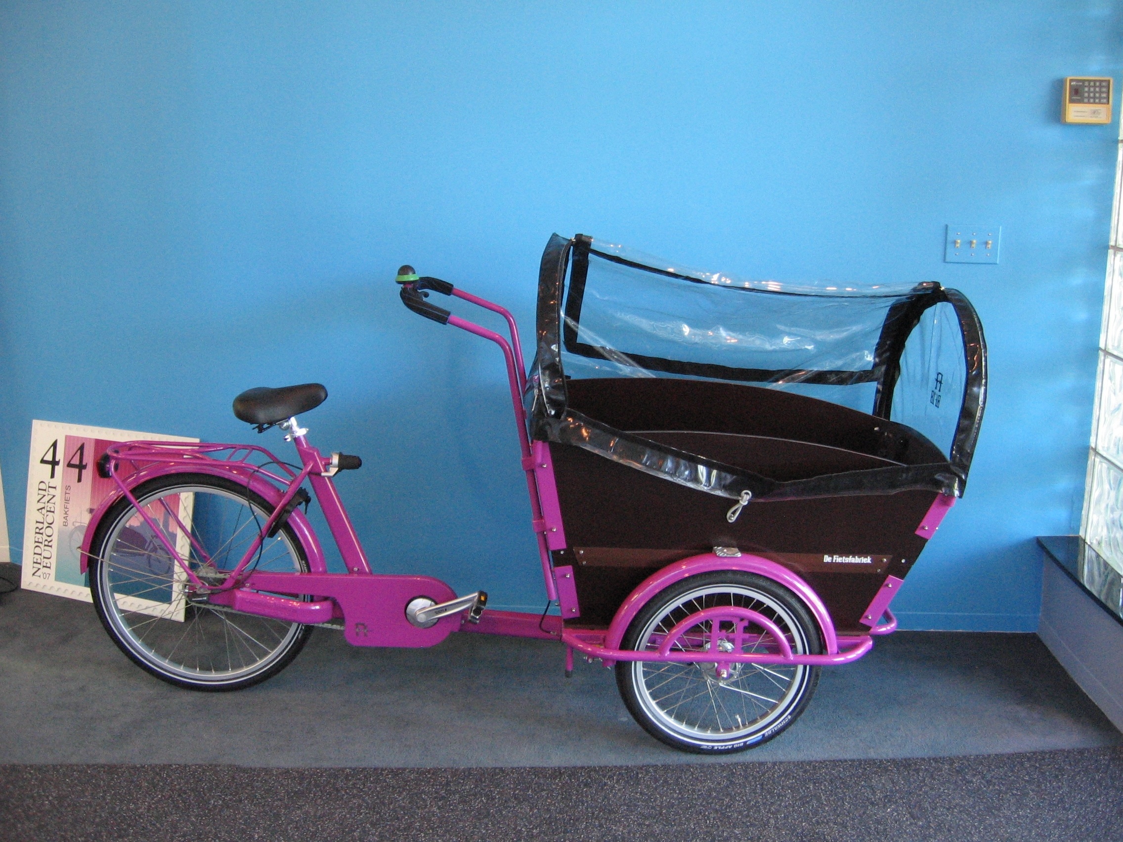 De Fietsfabriek 4 seat cargo bike