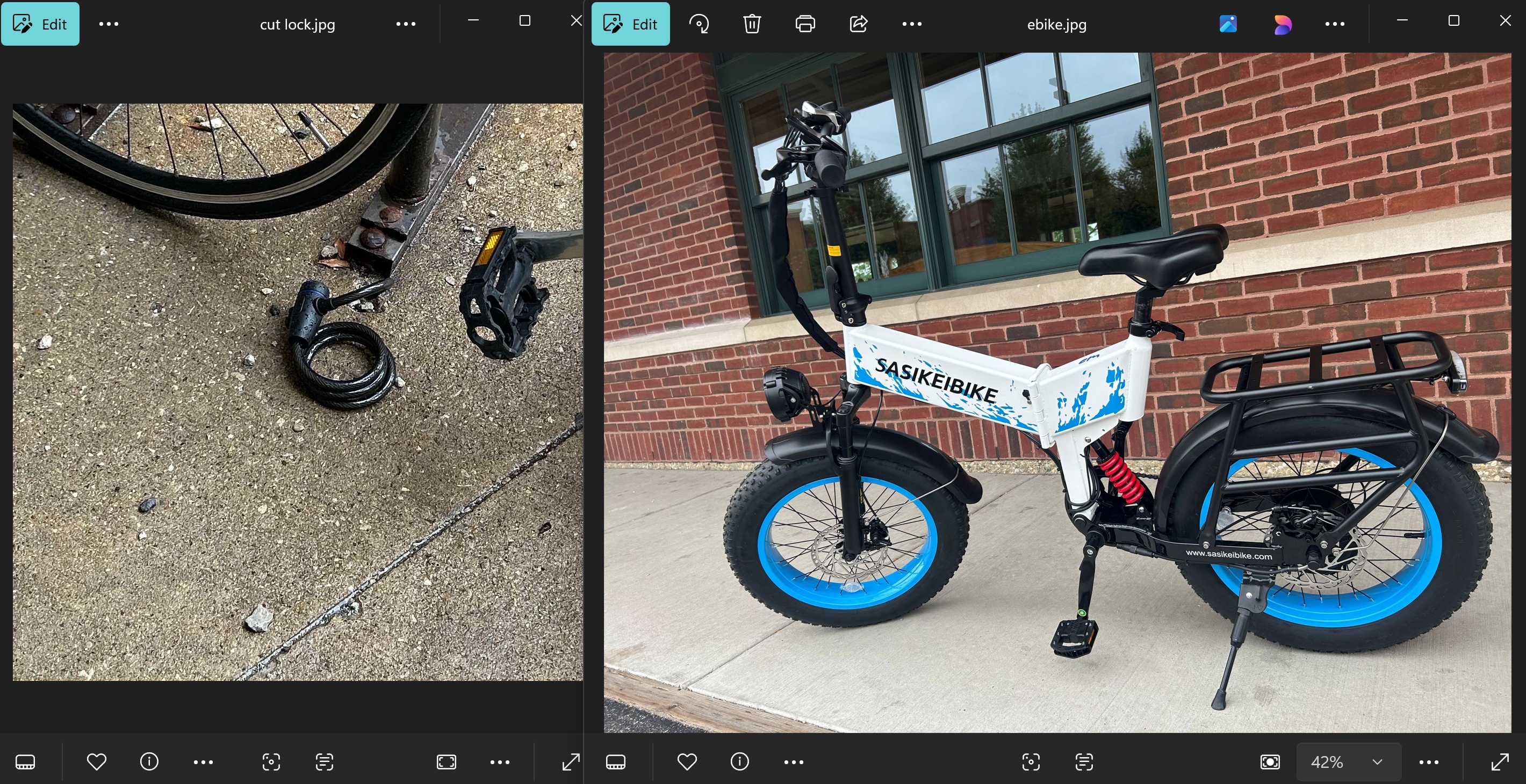 Vefreedom 1500W Folding Electric Bike