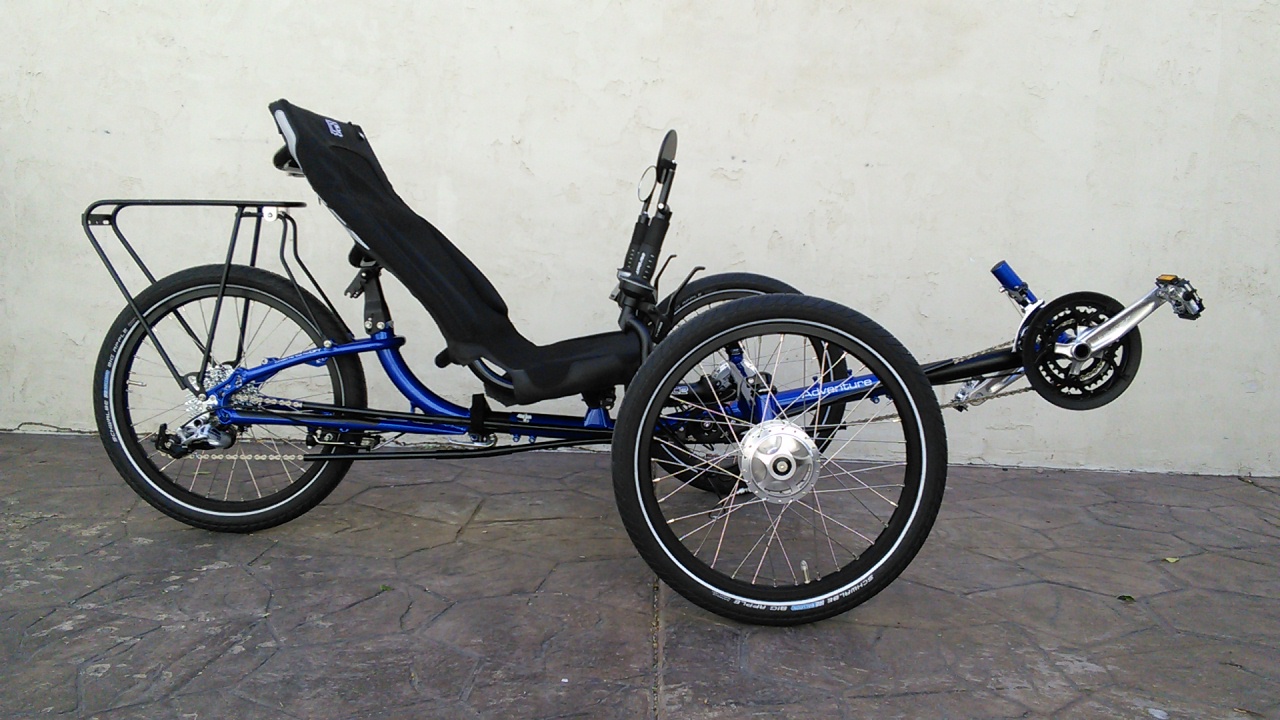 ICE Adventure 20 recumbent trike