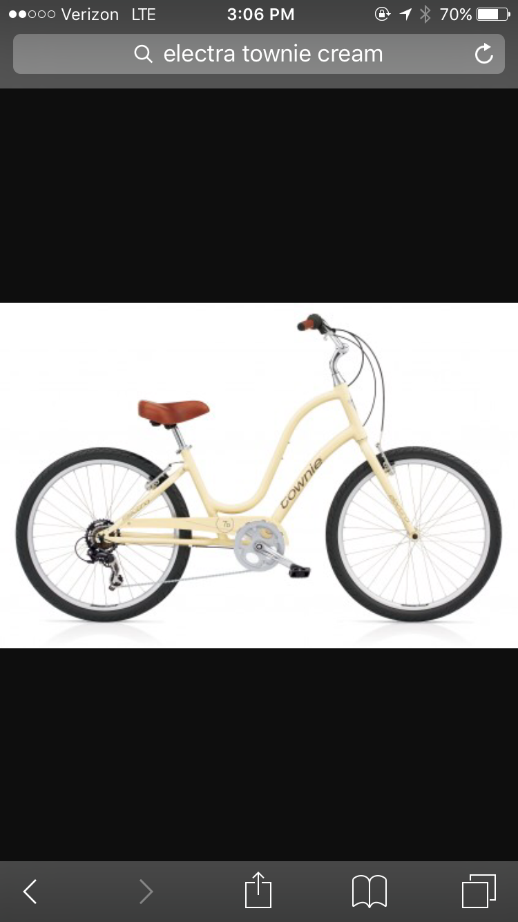 Womens Electra 7D Townie 7 speed Beach Cruiser 