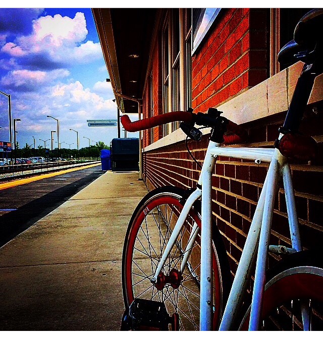 Generic steel frame. Fixed gear. 