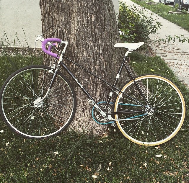 Raleigh Mixte single speed 