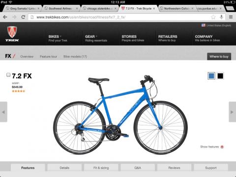 2013 Trek 7.2 FX