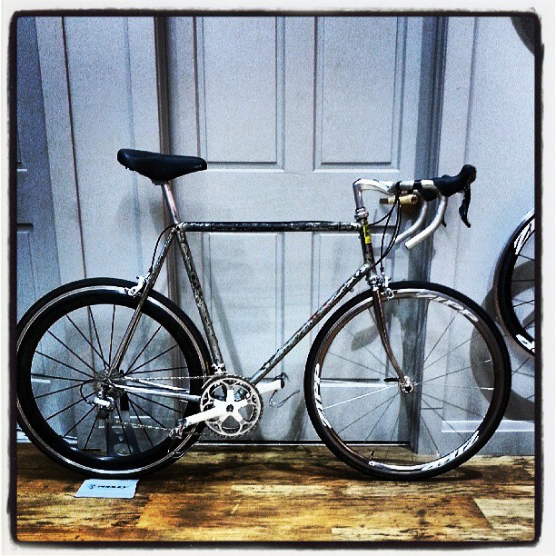 Gray Road Bike