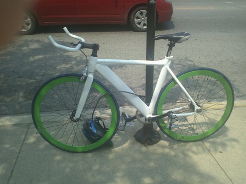 Custom made VISP TRAPW FRAME with green b43's