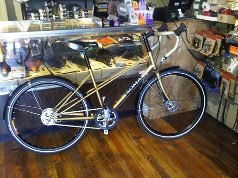 Soma Mixte Buena Vista Old Gold with Drum Brakes