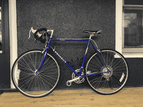 Vintage Peugeot Bordeaux Road Bike