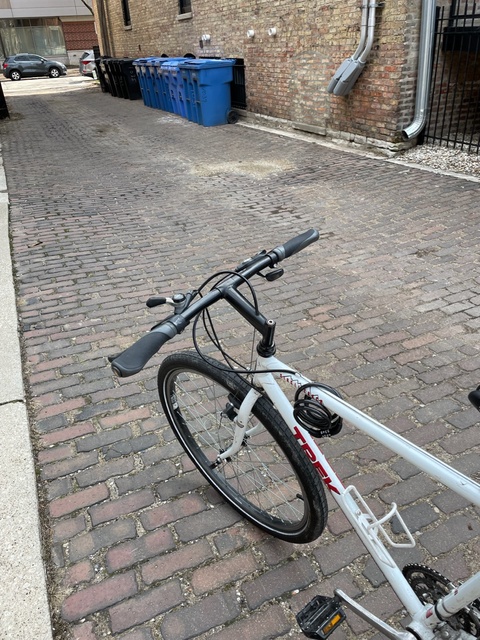 Trek 950, single track