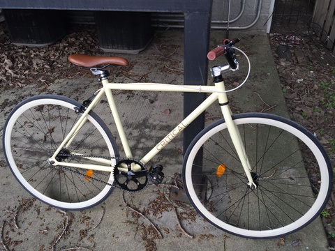 Critical Cycles Fixie Urban Road Bike (Parts Theft)