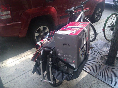 Trek FX 7.2 with Xtracycle rear end