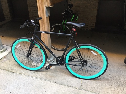 6KU 55 Beach Bum Blue Wheels
