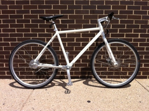 VERY UNIQUE 8 speed "BioMega" CPH chainless, drive-shaft bicycle