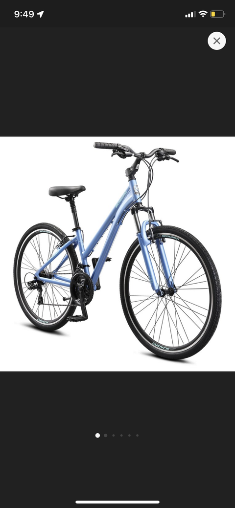 Schwinn Women’s Trailway 700c /28” hybrid bike - blue