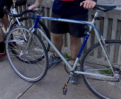 5 Speed Road Bike, uniquely built from spare parts 